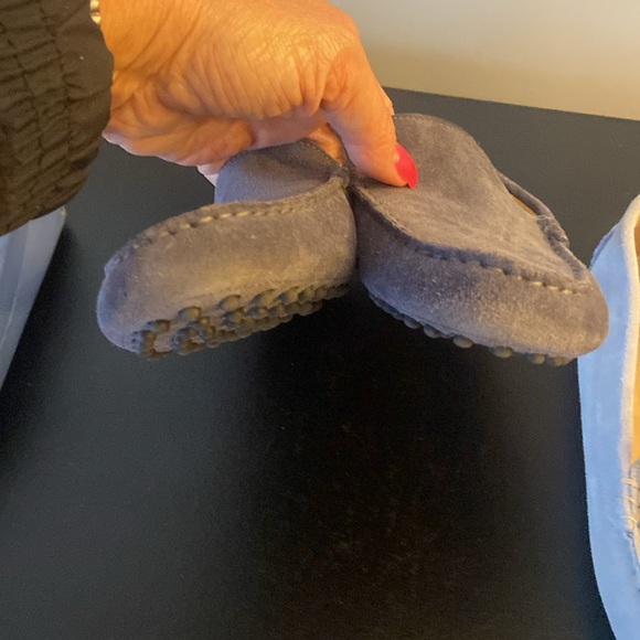 M. Gemi blue leather&suede felize moccasin loafers size 9.5/10 US 3 available - Picture 8 of 16